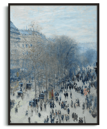 Inspiration Boulevard des Capucines Monet - peinture à l'huile