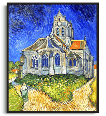 Inspiration Van Gogh - Église d’Auvers-sur-Oise